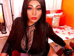 ShairaTwain - shemale with brown hair and  big tits webcam at LiveJasmin