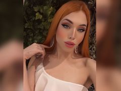 SophieCristal - shemale with red hair webcam at LiveJasmin