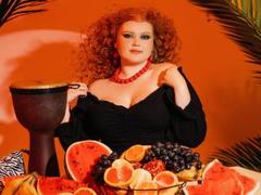 AdeleDelvey - female with red hair and  big tits webcam at LiveJasmin