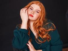 AdeleDelvey - female with red hair and  big tits webcam at LiveJasmin