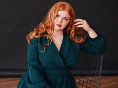 AdeleDelvey - female with red hair and  big tits webcam at LiveJasmin