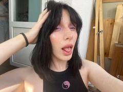 alexdivine - shemale with black hair webcam at ImLive