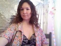 AlinaMistress - female with brown hair and  small tits webcam at xLoveCam