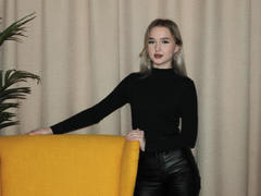 AnfisaCute - blond female with  small tits webcam at xLoveCam