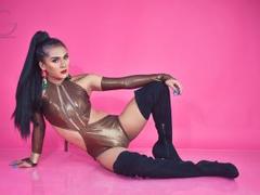 AngelHugeTS - shemale with black hair webcam at xLoveCam