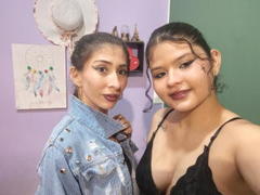 AngelaAndBarbara - female webcam at xLoveCam