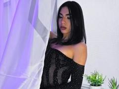 AriaBuitrago - shemale with black hair and  small tits webcam at xLoveCam