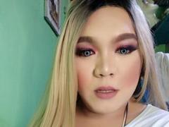 AsianBadBeauty - blond shemale with  big tits webcam at xLoveCam