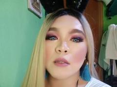 AsianBadBeauty - blond shemale with  big tits webcam at xLoveCam