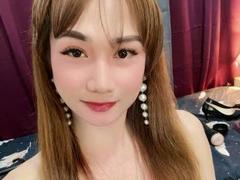 AsianXPixyCumLust - shemale with black hair and  small tits webcam at xLoveCam
