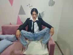 Atene69 - shemale with black hair and  small tits webcam at xLoveCam