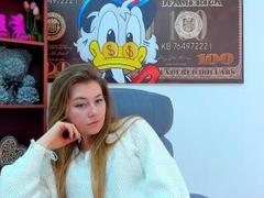 BeautyLizzi - blond female with  small tits webcam at xLoveCam