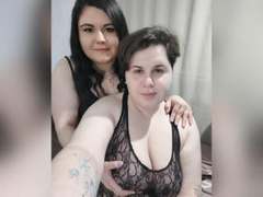 BeckyAndEllen - female with black hair and  small tits webcam at xLoveCam