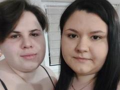 BeckyAndEllen - female with black hair and  small tits webcam at xLoveCam