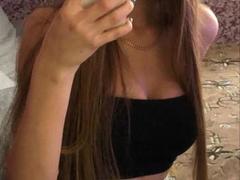 BeeElina - female with brown hair and  small tits webcam at xLoveCam