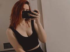 BellaBelle - female with red hair and  small tits webcam at xLoveCam