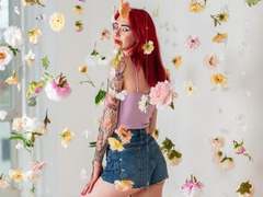 BellaShtelma - female with red hair and  small tits webcam at xLoveCam