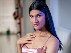 BiancaTipton - shemale with brown hair and  small tits webcam at xLoveCam