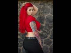 Bonnie-Stylez - female with red hair webcam at xLoveCam