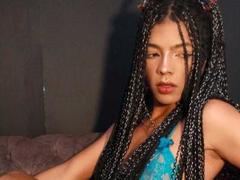 BriyitTs - shemale with brown hair and  small tits webcam at xLoveCam