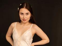 CaramelKissX - female with brown hair and  small tits webcam at xLoveCam