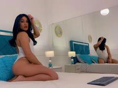 CarlyMartiness - shemale with brown hair and  small tits webcam at xLoveCam