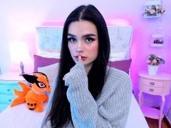 CharlotteBroownie - female with brown hair and  small tits webcam at xLoveCam