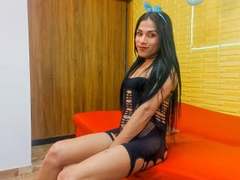 CharonDeSilva - shemale with black hair and  small tits webcam at xLoveCam