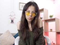 CrazyPussyy - female with brown hair and  small tits webcam at xLoveCam