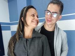 CrisAndRachell - couple webcam at xLoveCam