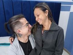 CrisAndRachell - couple webcam at xLoveCam