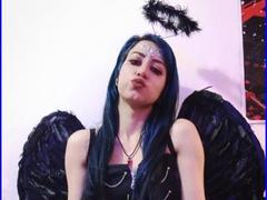 DanielleHoles - female with black hair and  small tits webcam at xLoveCam