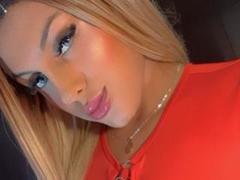 DannaShax - blond shemale with  small tits webcam at xLoveCam