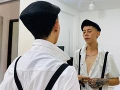 DaniTenderhot - shemale with brown hair and  small tits webcam at xLoveCam