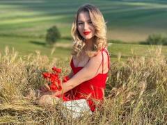 DedeRose - blond female with  small tits webcam at xLoveCam