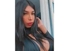 EbonyGoddesX - shemale with black hair and  small tits webcam at xLoveCam