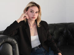 EmilyChristie - blond female with  small tits webcam at xLoveCam