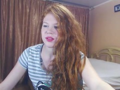 FionaPlayful - female with red hair and  small tits webcam at xLoveCam