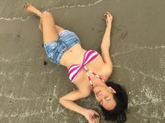 AbbySolera - shemale with black hair and  small tits webcam at LiveJasmin