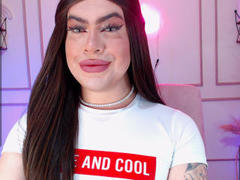 ImNicol - shemale with brown hair webcam at xLoveCam