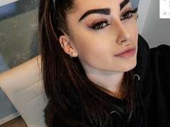 IrisBrunette - female with black hair and  small tits webcam at xLoveCam