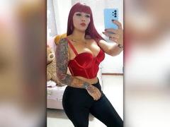 IrisGoddes - female with red hair and  small tits webcam at xLoveCam