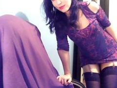 KarinaEver - female with black hair and  small tits webcam at xLoveCam