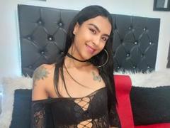 KarinaaSweet - shemale with black hair and  small tits webcam at xLoveCam