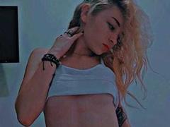 KasiMartens - blond female with  small tits webcam at xLoveCam