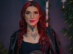 KatruzhkaBlake - shemale with red hair and  small tits webcam at xLoveCam