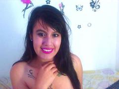 KiimberKisss - female with black hair and  small tits webcam at xLoveCam