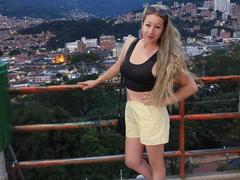 LatineLoveHot - blond female with  small tits webcam at xLoveCam