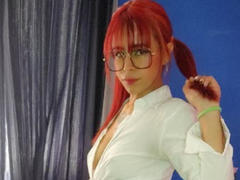 LiaWood - female with red hair and  small tits webcam at xLoveCam