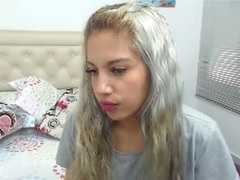 LindaDu - blond female with  small tits webcam at LiveJasmin